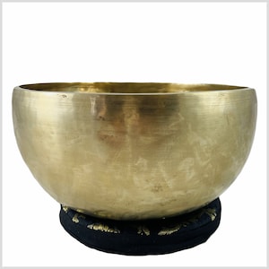 Large larynx throat chakra singing bowl 1626g 21 cm