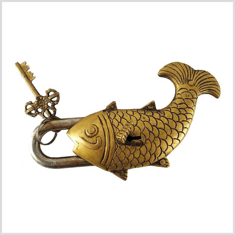 Chest lock padlock various animals brass from India Etsy