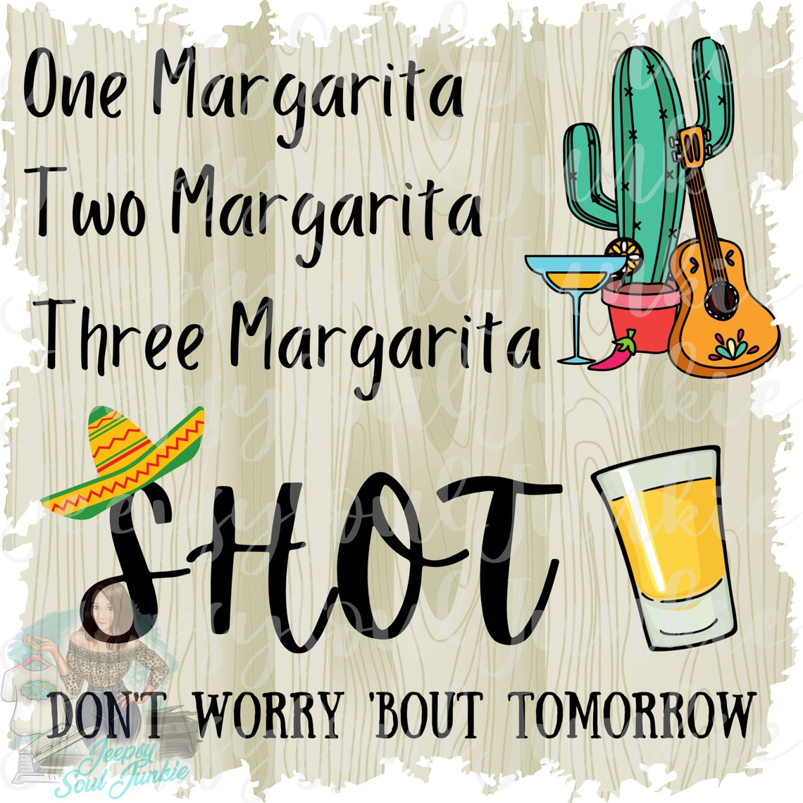 One MargaritaTwo MargaritaThree MargaritaShotCountry Etsy