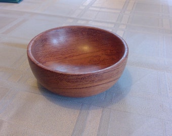 hard maple Wood bowl bubinga small