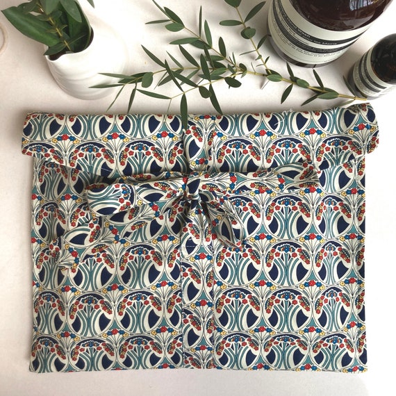 Liberty London Print Gift Bag | Reusable Gift Wrap | Fabric Wrapping | Oeko-Tex Lining
