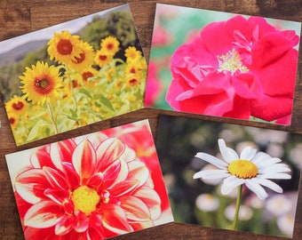 Assorted Floral Greeting Cards | Floral Nature Photography | Blank Cards