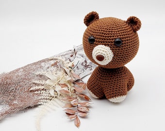 Bear - crochet pattern - German