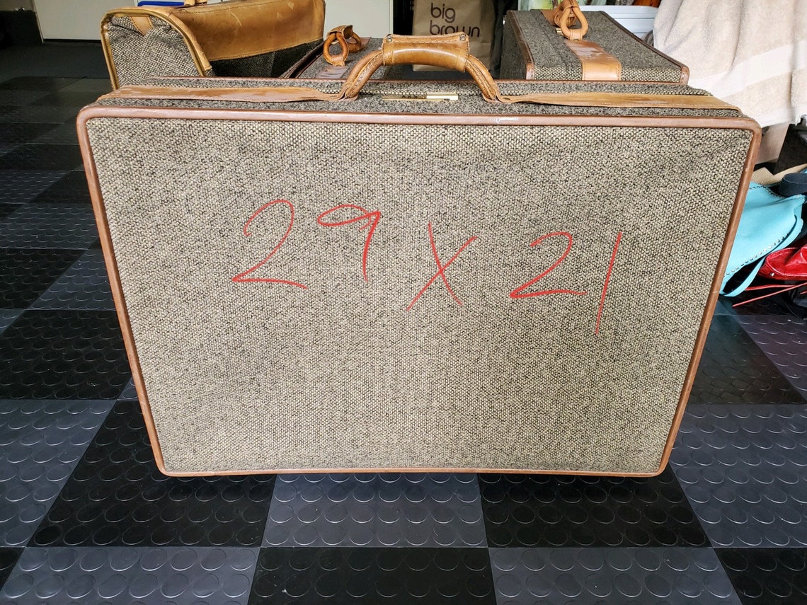 Vintage Hartmann Luggage 4 Piece Set Etsy