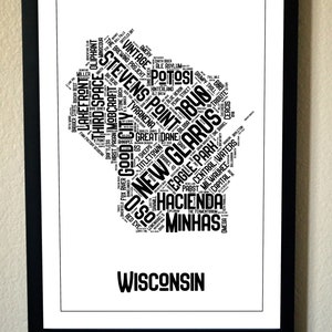Wisconsin Breweries Print