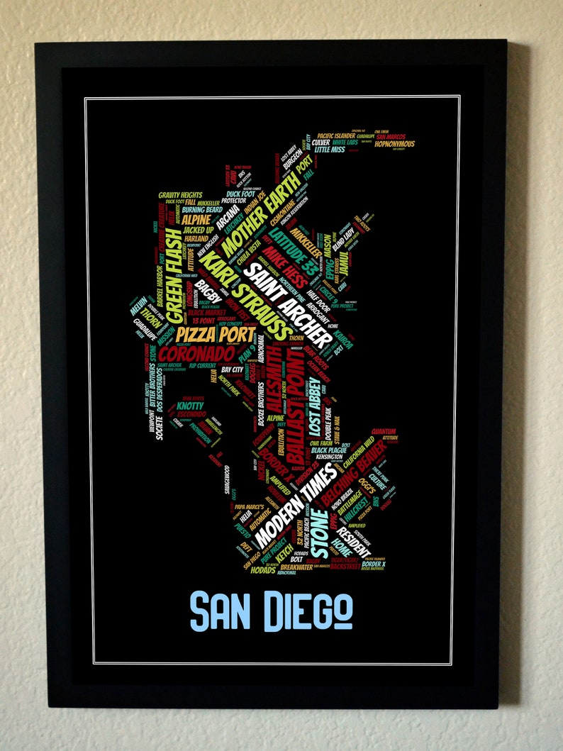 brewery map of san diego brewery map of san diego
