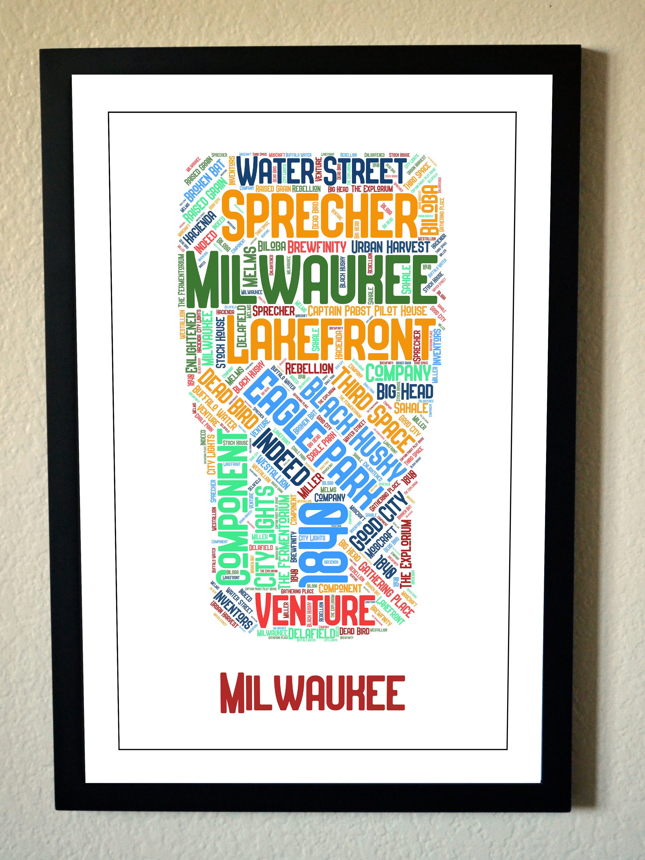 Milwaukee Breweries Map 2