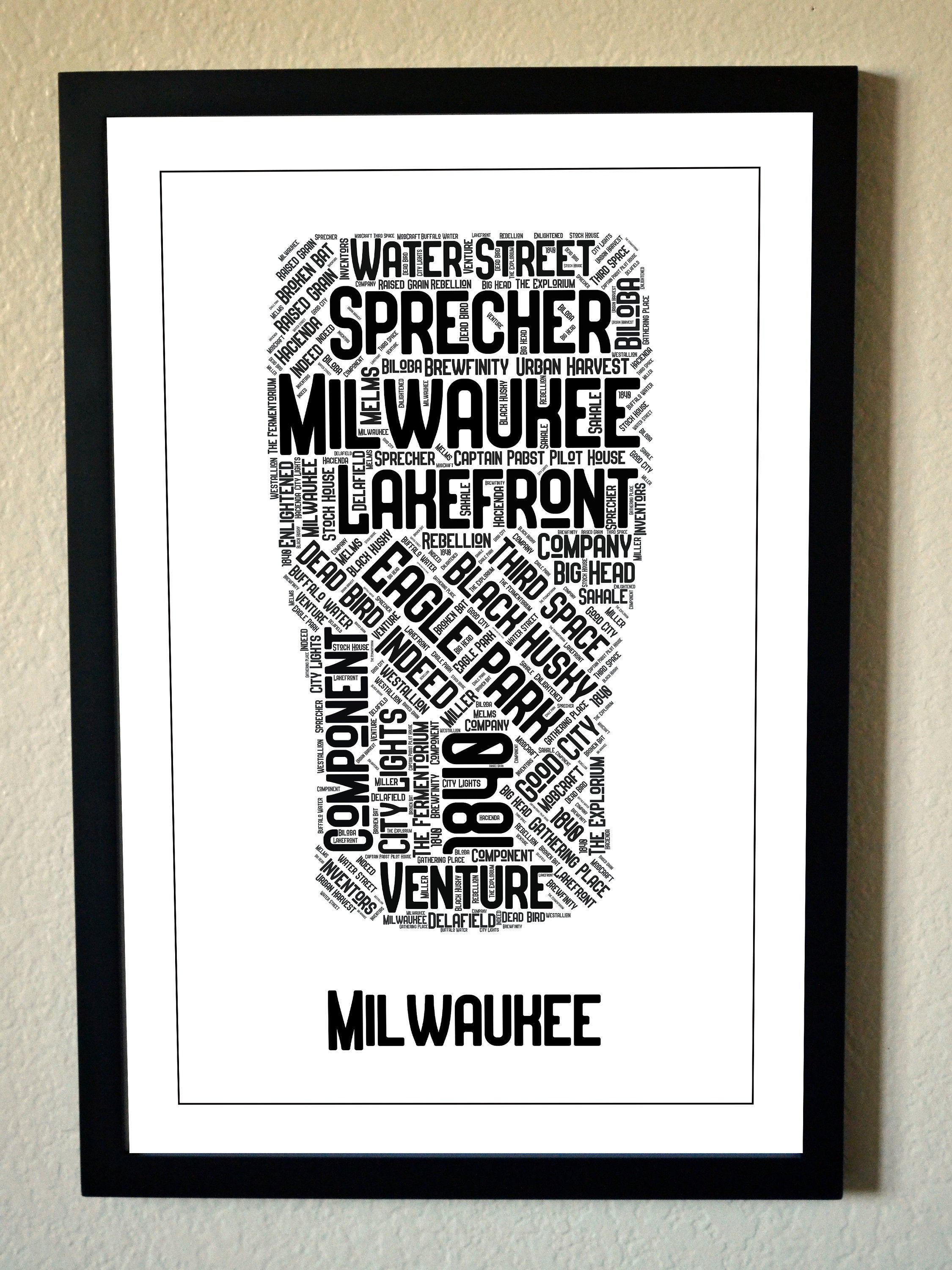 Milwaukee Breweries Map 4