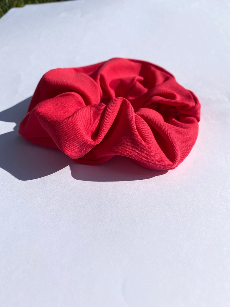 Hot Pink Waterproof Scrunchie