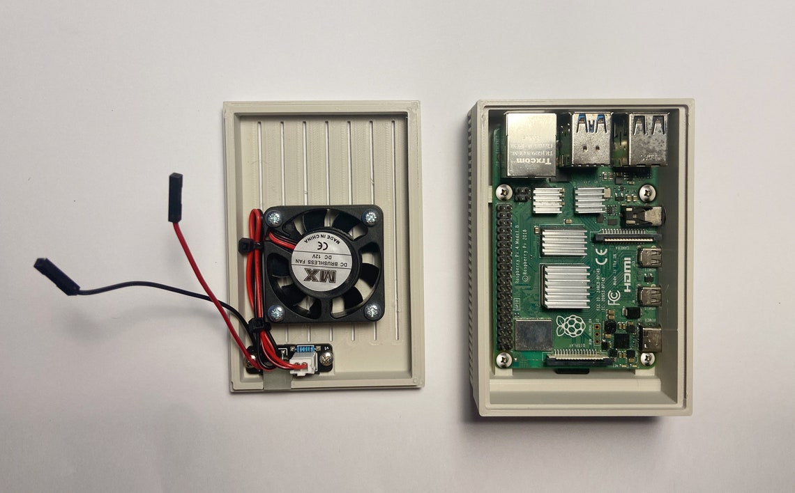3D Printed Raspberry Pi 4 Retro Case - Etsy