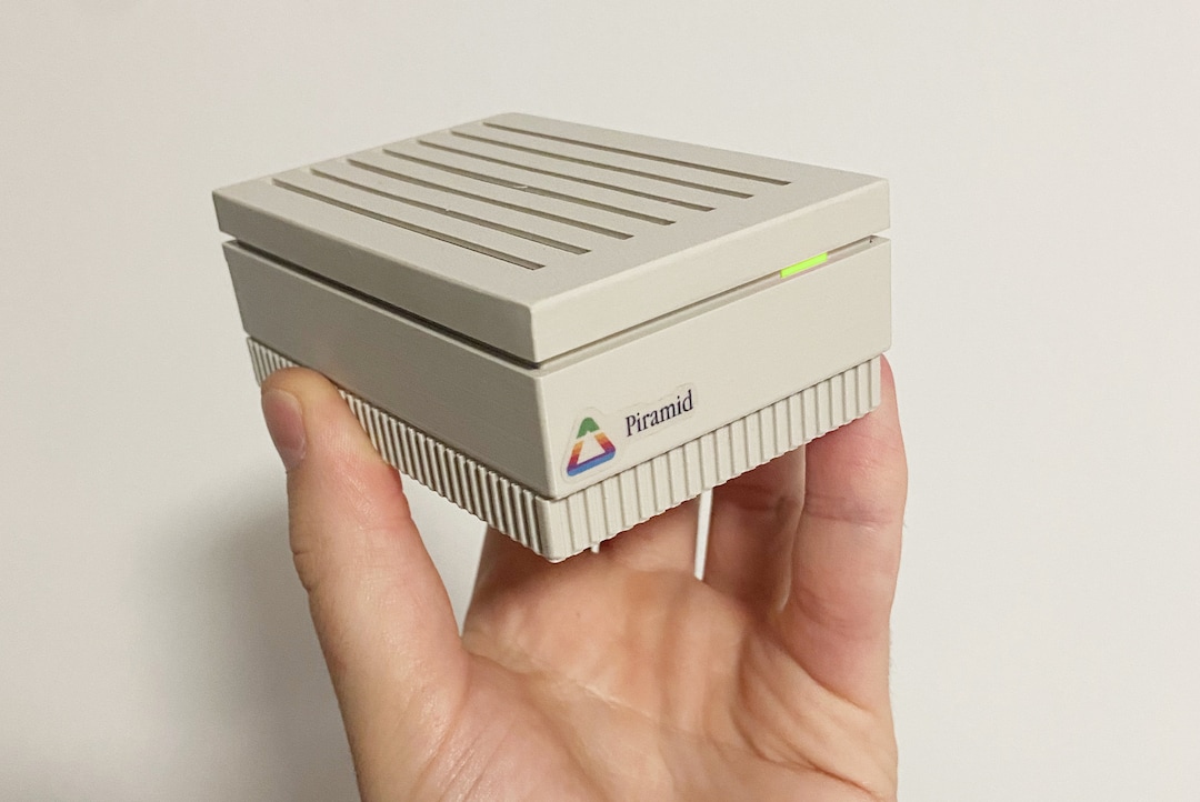 3D Printed Raspberry Pi 4 Retro Case - Etsy image.