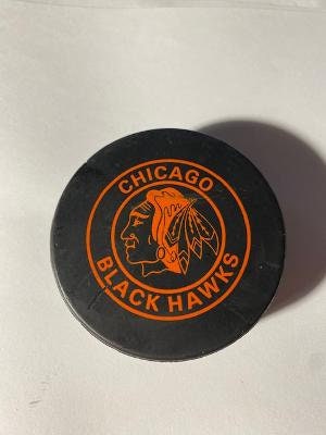 Chicago Blackhawks Retro Hockey Souvenir Game Puck