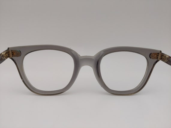 Vintage 4W Fendall T-30 Crystal Grey Eyeglasses - image 5