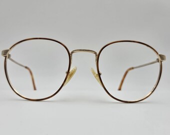 Vintage Fratelli Lozza Opti-Fashion Bristol Blonde Eyeglasses