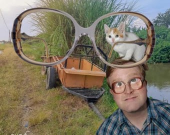 Vintage Pathway Above All Large Eyeglasses