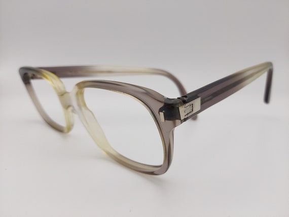 Vintage BerDel Steroflex 'Conrad' Grey Eyeglasses - image 4