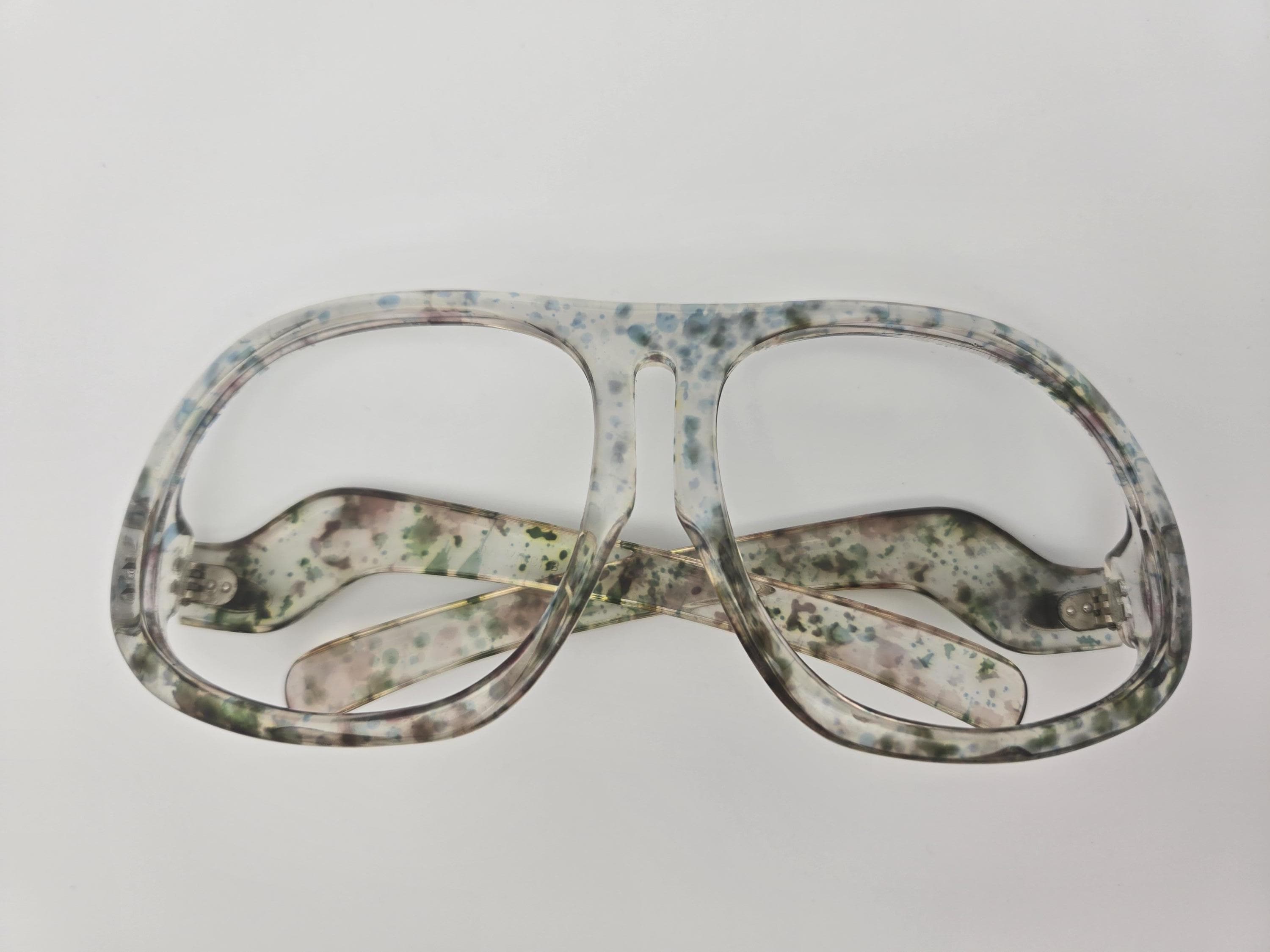 Vintage Da Vinci 025 Gold round frames with rose lens,  Floating frame NOS 54-18 Rose Gold Retro-Vintage Metal Round Eyeglasses - Moore main image 4