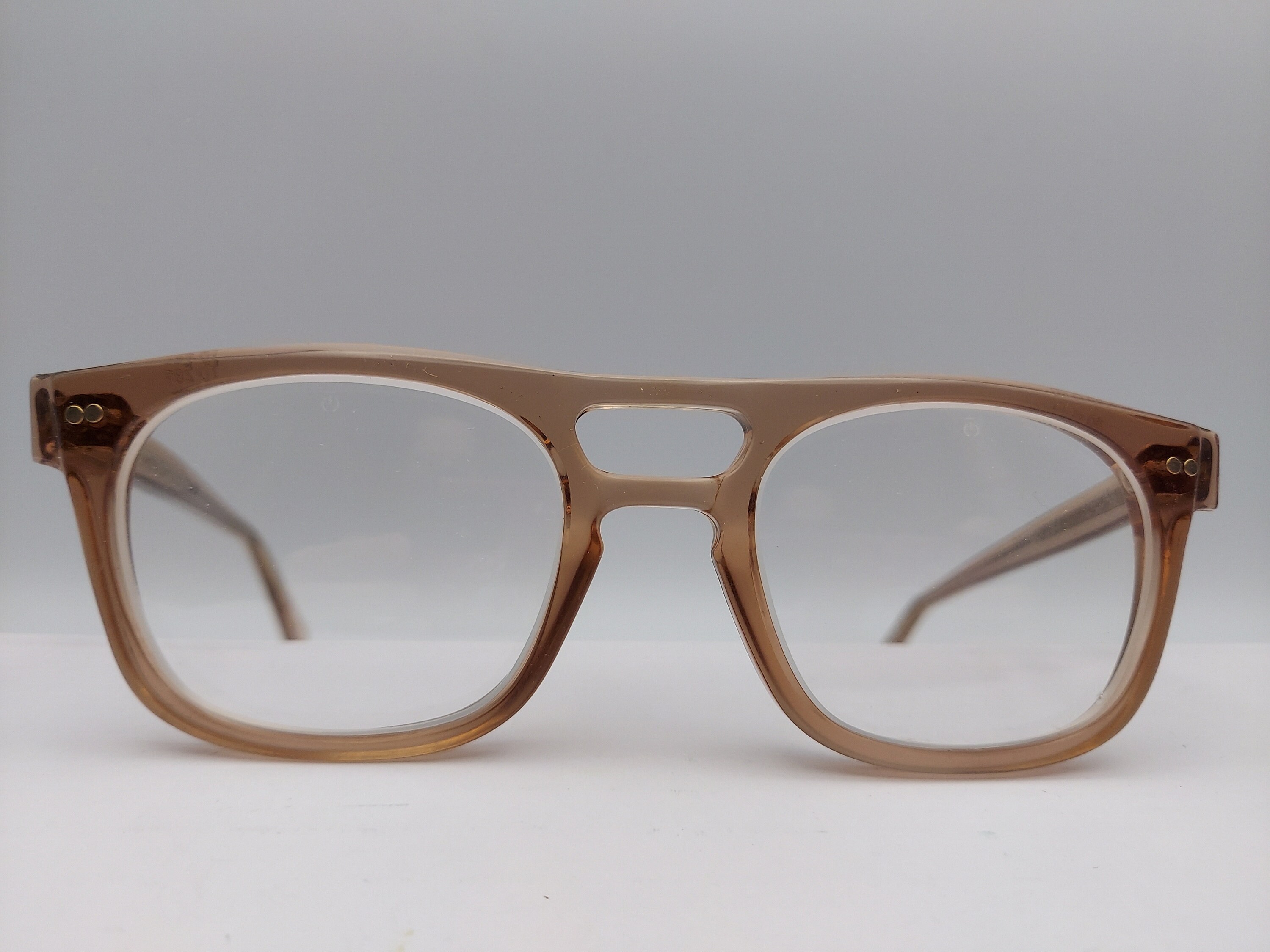Vintage Titmus Optyl 204 Eyeglass Frames Only 54-15-130 Brown Fade Germany NOS Vintage Titmus Eyeglasses - Etsy main image 4