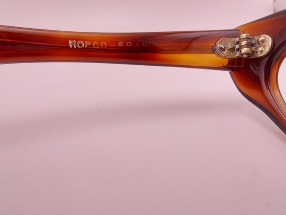 Vintage French Ropco Cateyed Eyeglasses - image 6