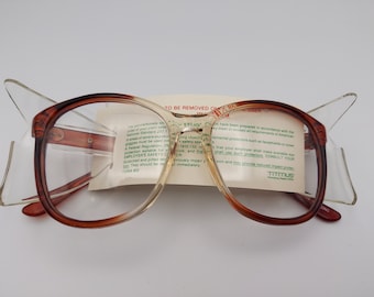 Titmus Vintage Safety Glasses Apple Cider (Z 87 5"3/4) Size 54-16