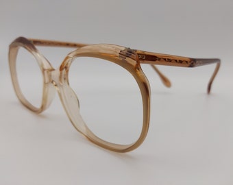 Vintage American Aethway 'Iced Tea' Unique Eyeglasses