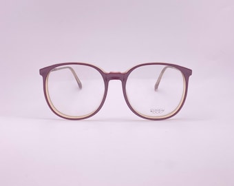 Vintage Chancellor Burgundy Eyeglasses