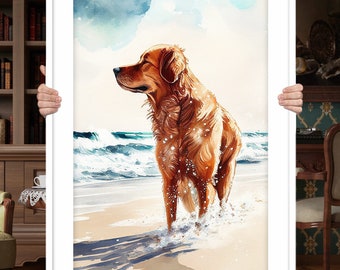 Benutzerdefinierte Aquarell Haustier Porträt Aquarell Hundemalerei Hundeporträt benutzerdefinierte Haustier Gedenkgeschenk Haustier-Verlust-Geschenk Hund personalisiertes Porträt Geschenk