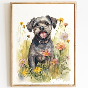 Dog painting custom, Pet portrait custom painting, Painting of dog, Loss of pet, Pet memorial portrait