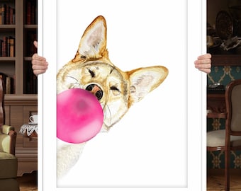 Portrait d'animal de compagnie personnalisé Peinture de chien personnalisée Portrait de chien Peinture d'animal de compagnie à l'aquarelle