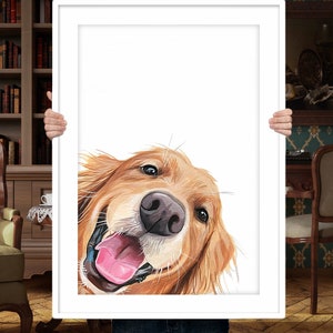 Pet portrait, pet portrait custom, pet portrait painting, personalized pet portrait, cartoon dog portrait, pet portrait from photo