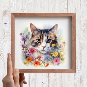 Custom cat, Pet portrait, Pet portrait custom, cat custom, Custom art, Cat loss gift