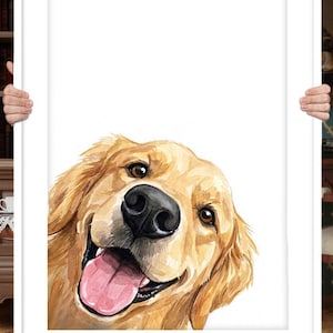 Custom Watercolor Dog Portrait: Unique Pet Owner Gift image 1