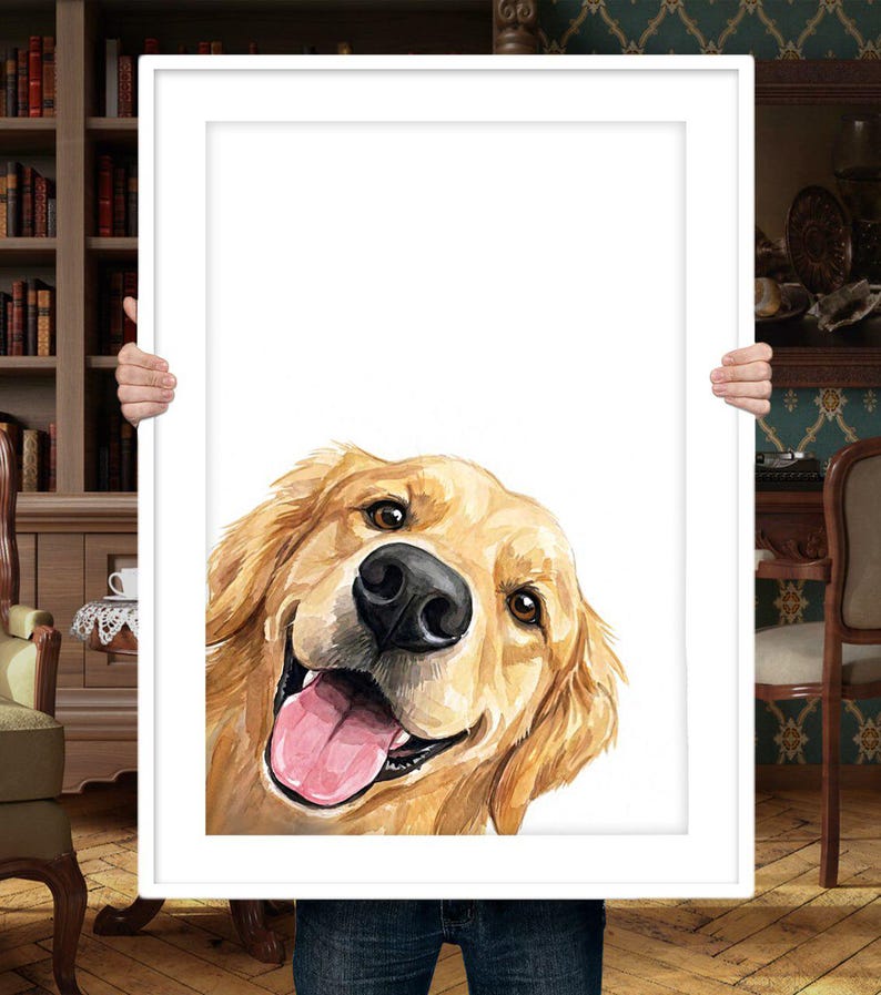 Custom Watercolor Dog Portrait: Unique Pet Owner Gift image 1