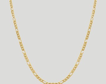 18K Gold Filled Figaro Chain