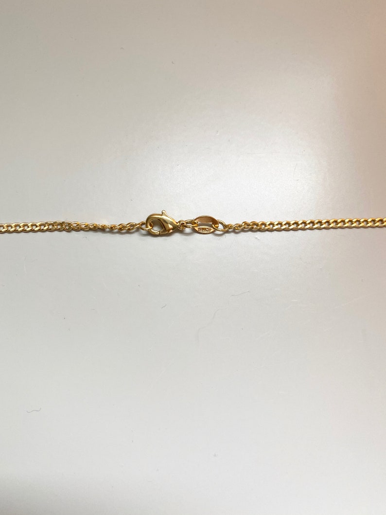 18K Gold Filled Curb link Chain