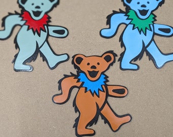 Limited Edition Grateful Dead Devotion Plushie Bear With Laminated