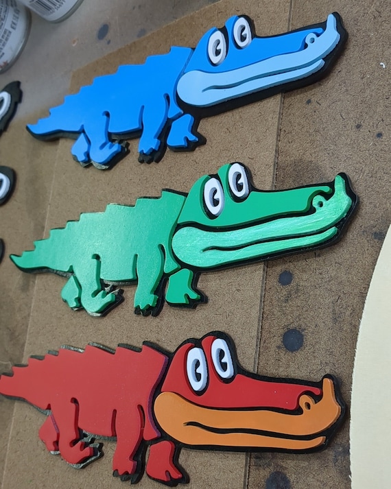 KGLW Gator 3D Wood Art - Etsy