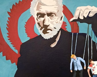 SAW Franchise John Kramer Jigsaw Tobin Bell "Control"  Horror Print // 8.5 x 11 inches