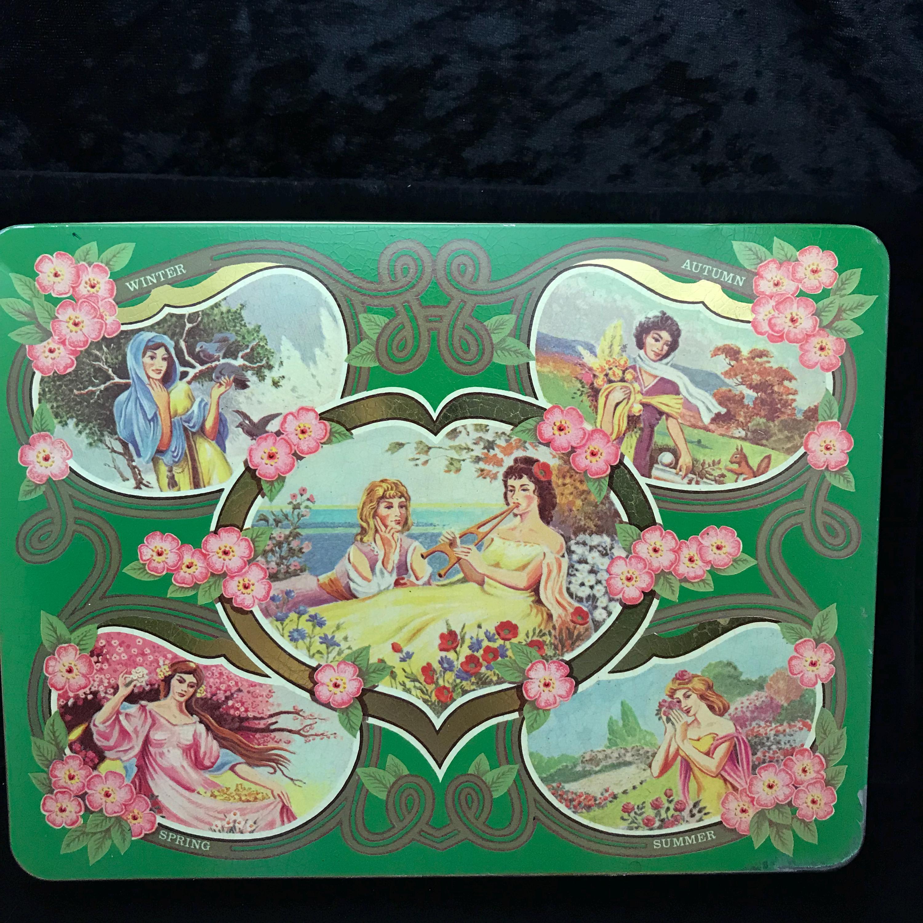 Vintage 1960s Tins and Boxes - Etsy