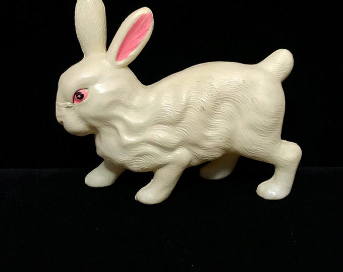 Viscoloid Roly Poly Rabbit Vintage Celluloid Rabbit Figurine, Baby Rattle, Japan - Etsy