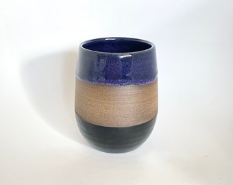 Tri-Color Clay Cup | Earthen Company