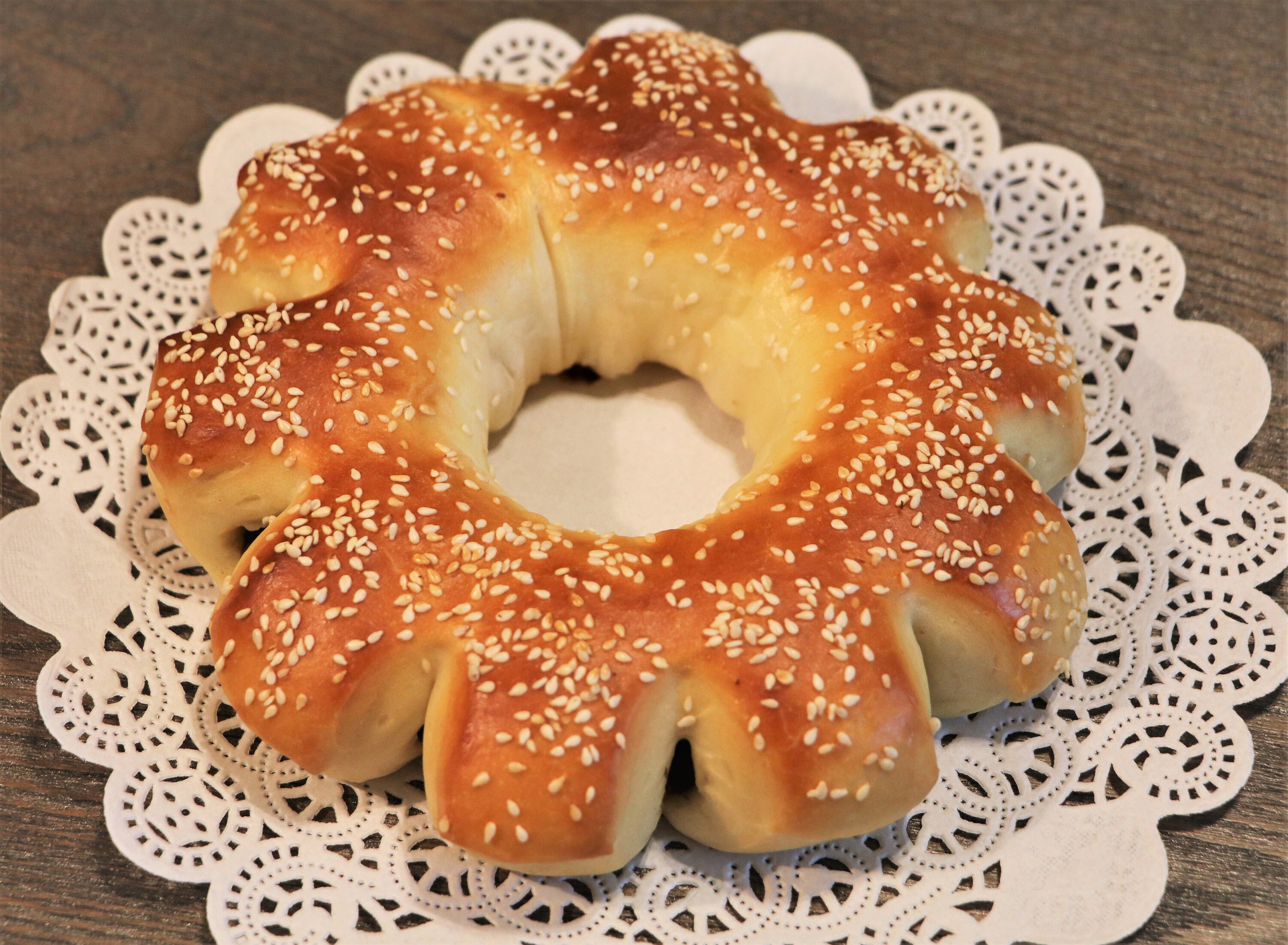 Date Stuffed Bread Date Bread Ring Baked Goods Baked Bread Etsy