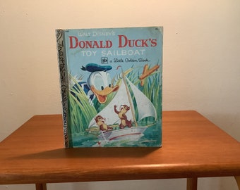 Donald Ducks Toy Sailboat