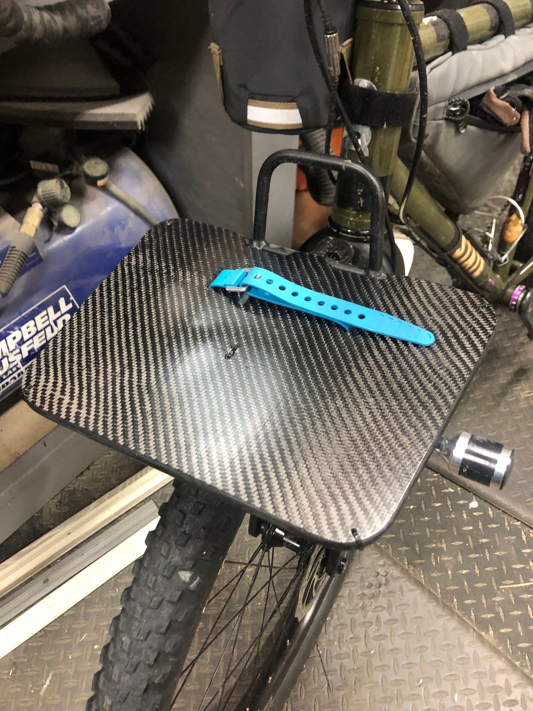 Custom Recycled Carbon Fiber Bike Rack Topper Etsy