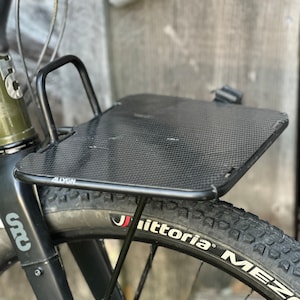 Custom Recycled Carbon Fiber Bike Rack Topper