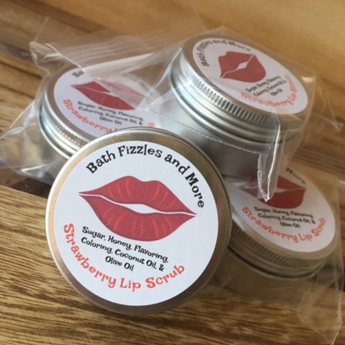 Lip Scrubs / Exfoliator/ Lip Care/ Flavored/ Edible Scrubs/ Etsy