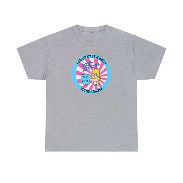 Mr Sparkle T-SHIRT Unisex Heavy Cotton Tee