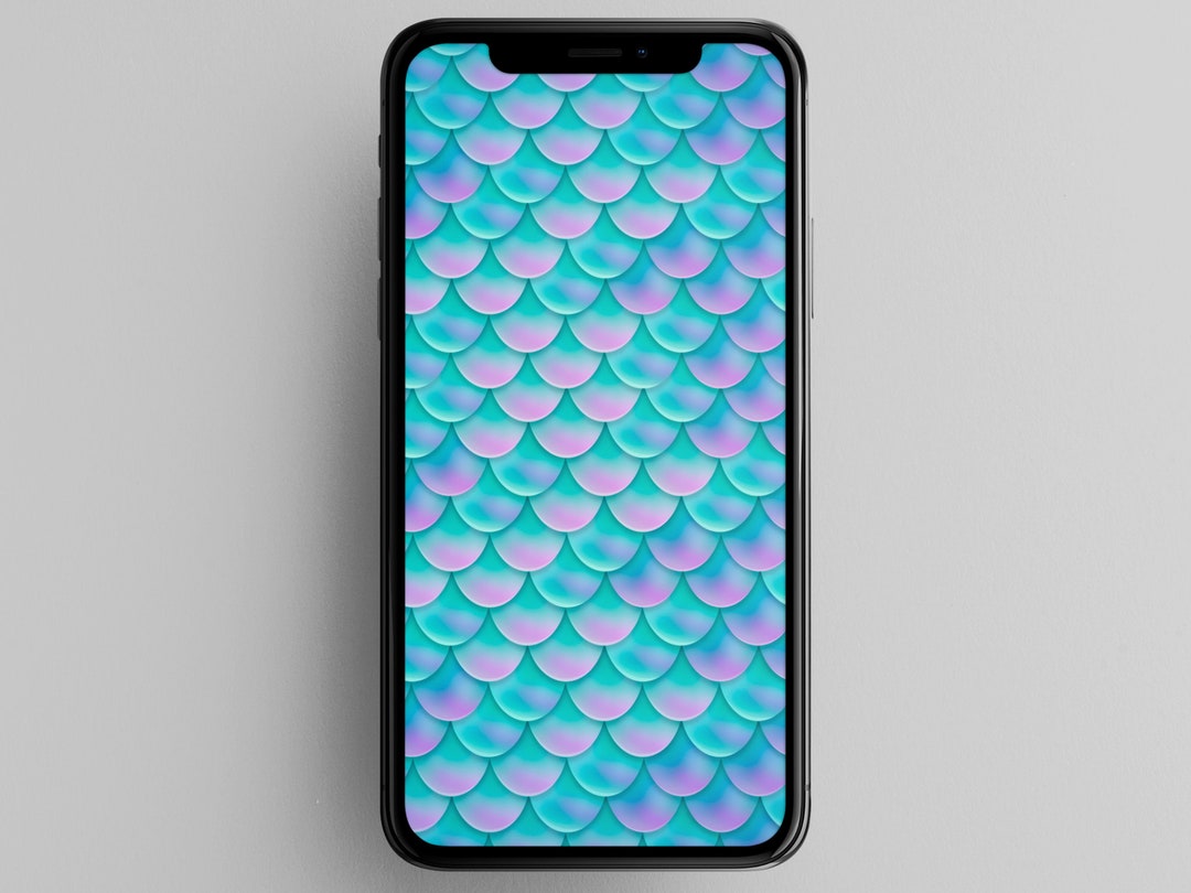 Mermaid Tail Iphone / Android Wallpaper DIGITAL DOWNLOAD - Etsy