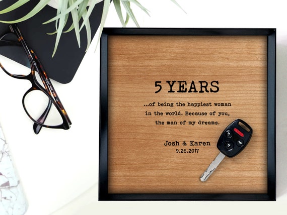 5 Year Anniversary Gifts For Her Or Him 5th - Temu