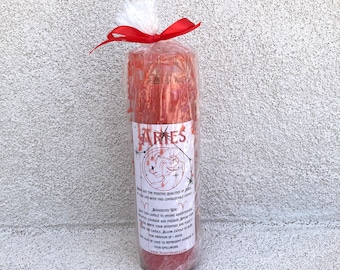 Aries Dressed Candle